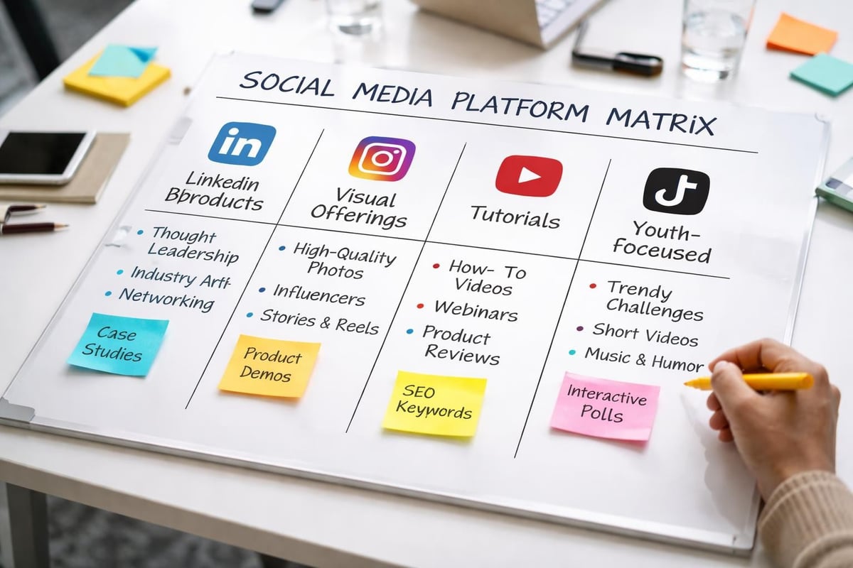 Social media platform strategy