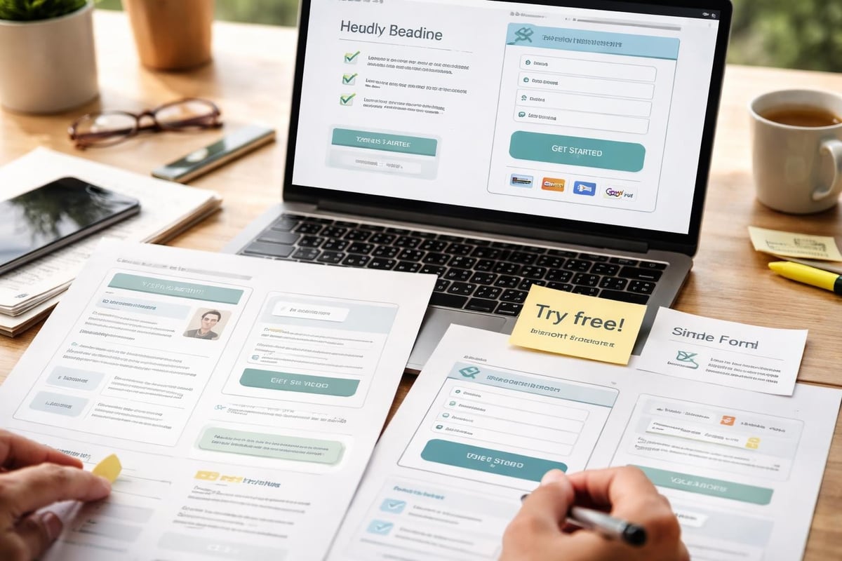Conversion optimization funnel