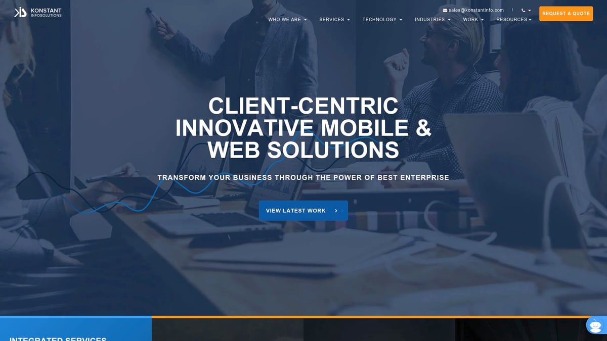 12 Leading Mobile App Companies to Watch in 2026 - Konstant Infosolutions