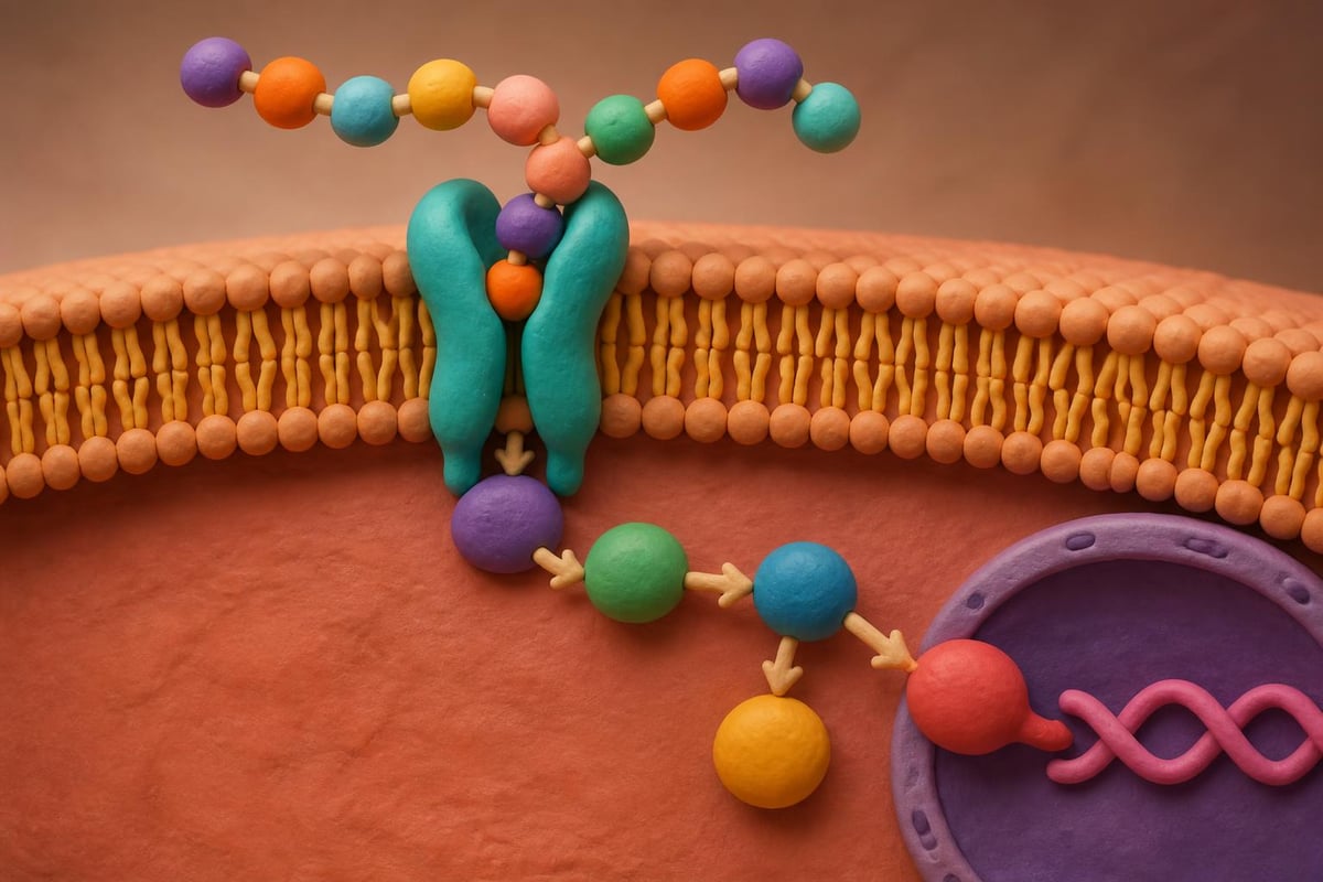 Peptide receptor interaction