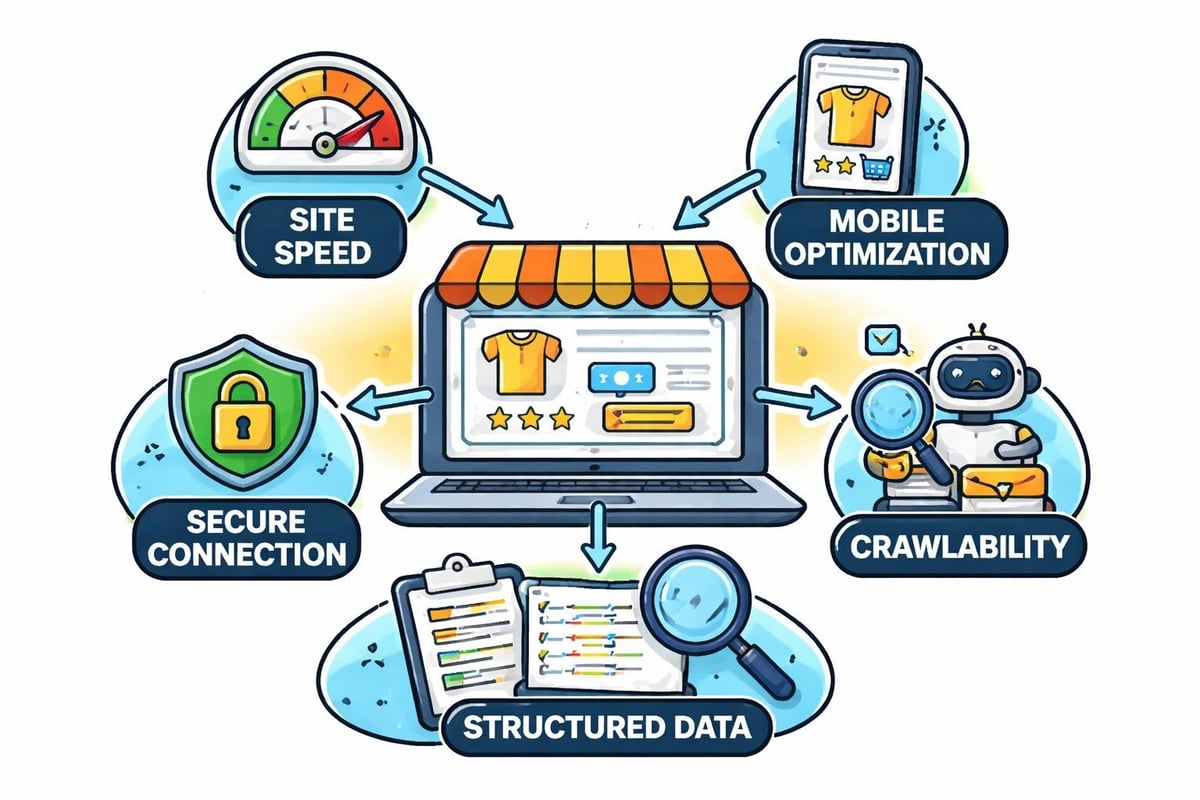 Technical SEO elements for e commerce