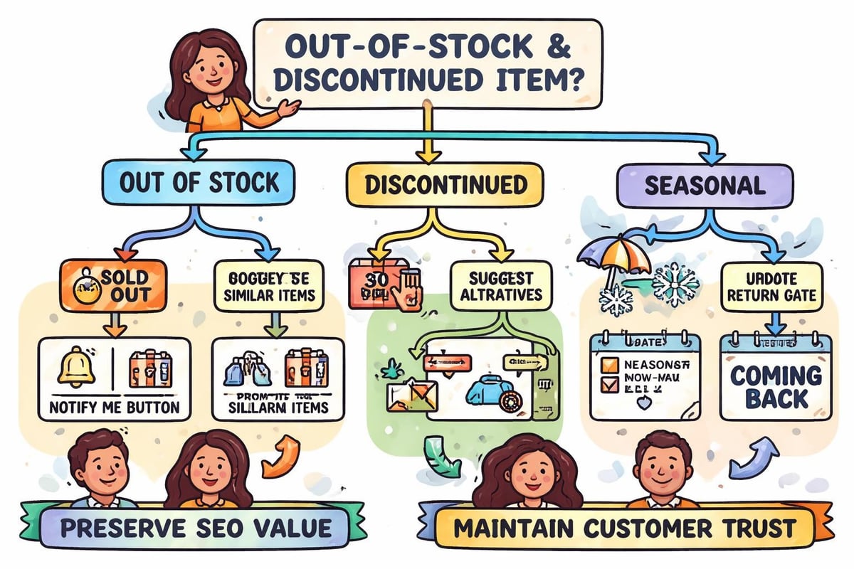 Managing product lifecycle SEO
