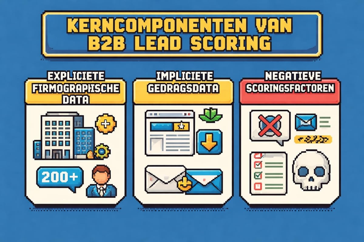 Lead scoring componenten