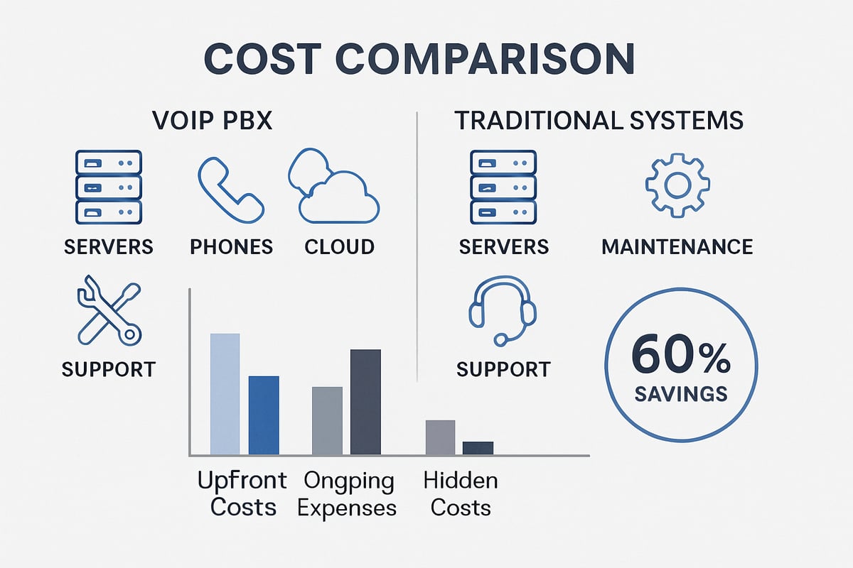 Cost Analysis: VoIP PBX vs. Traditional Systems