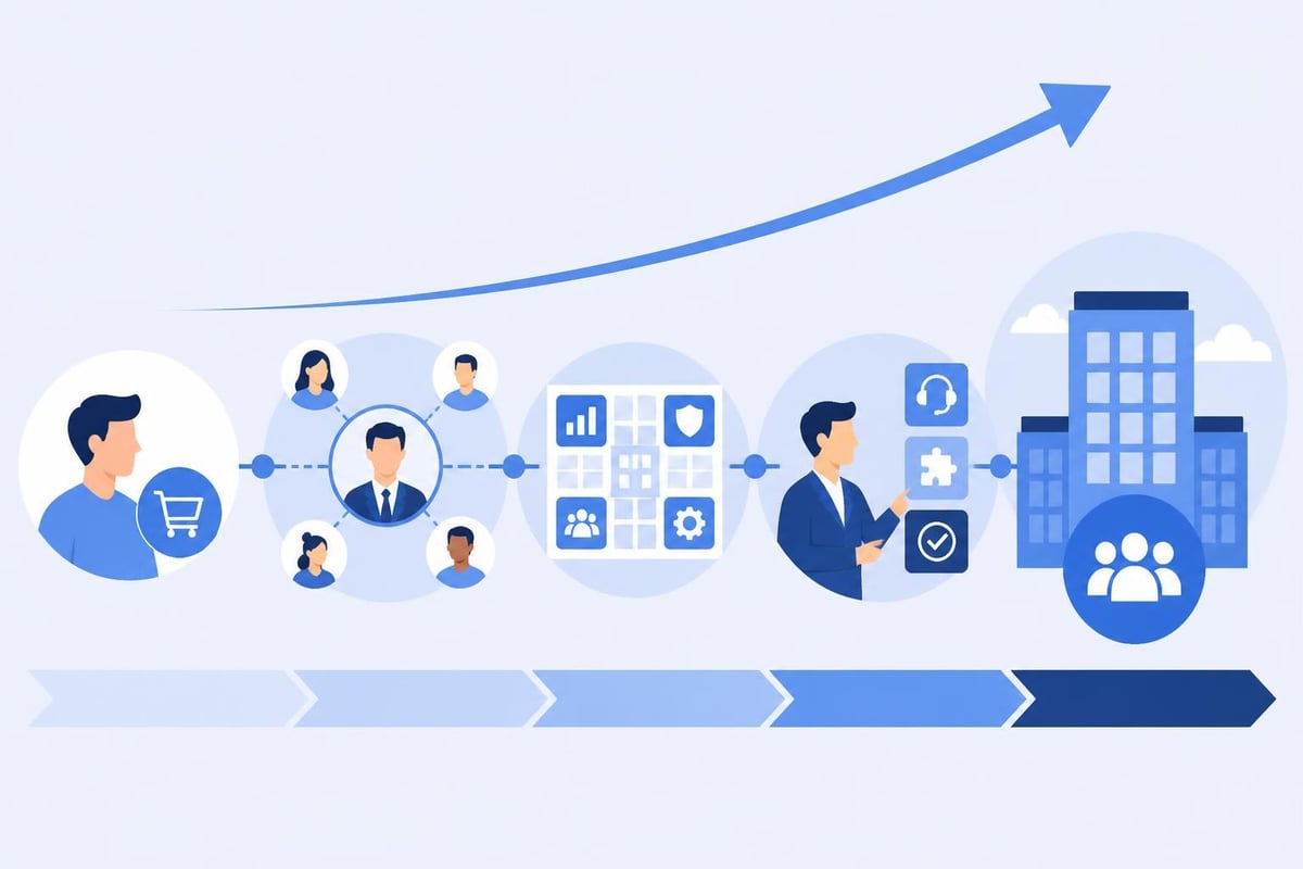 B2B cross selling process