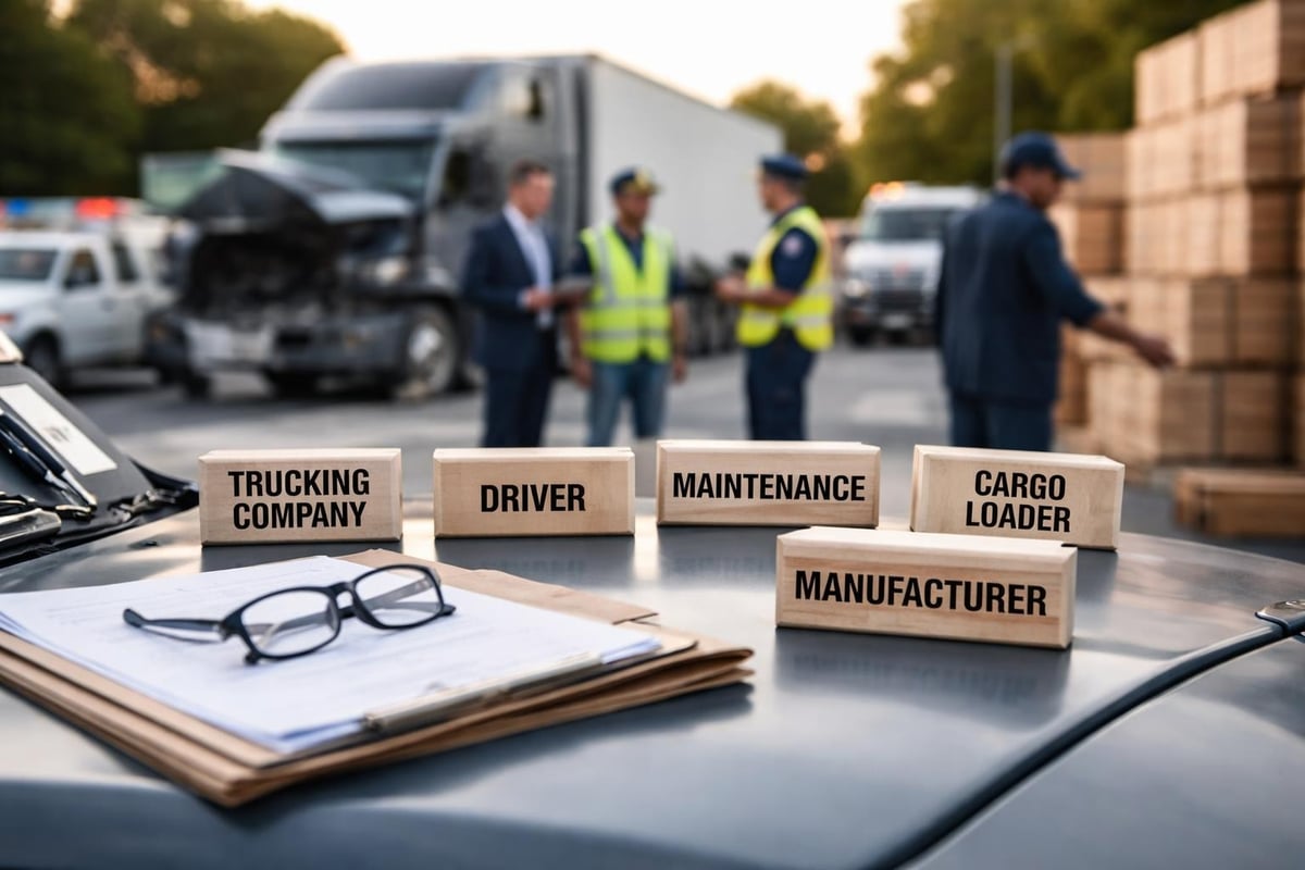 Complex liability assessment in truck accidents