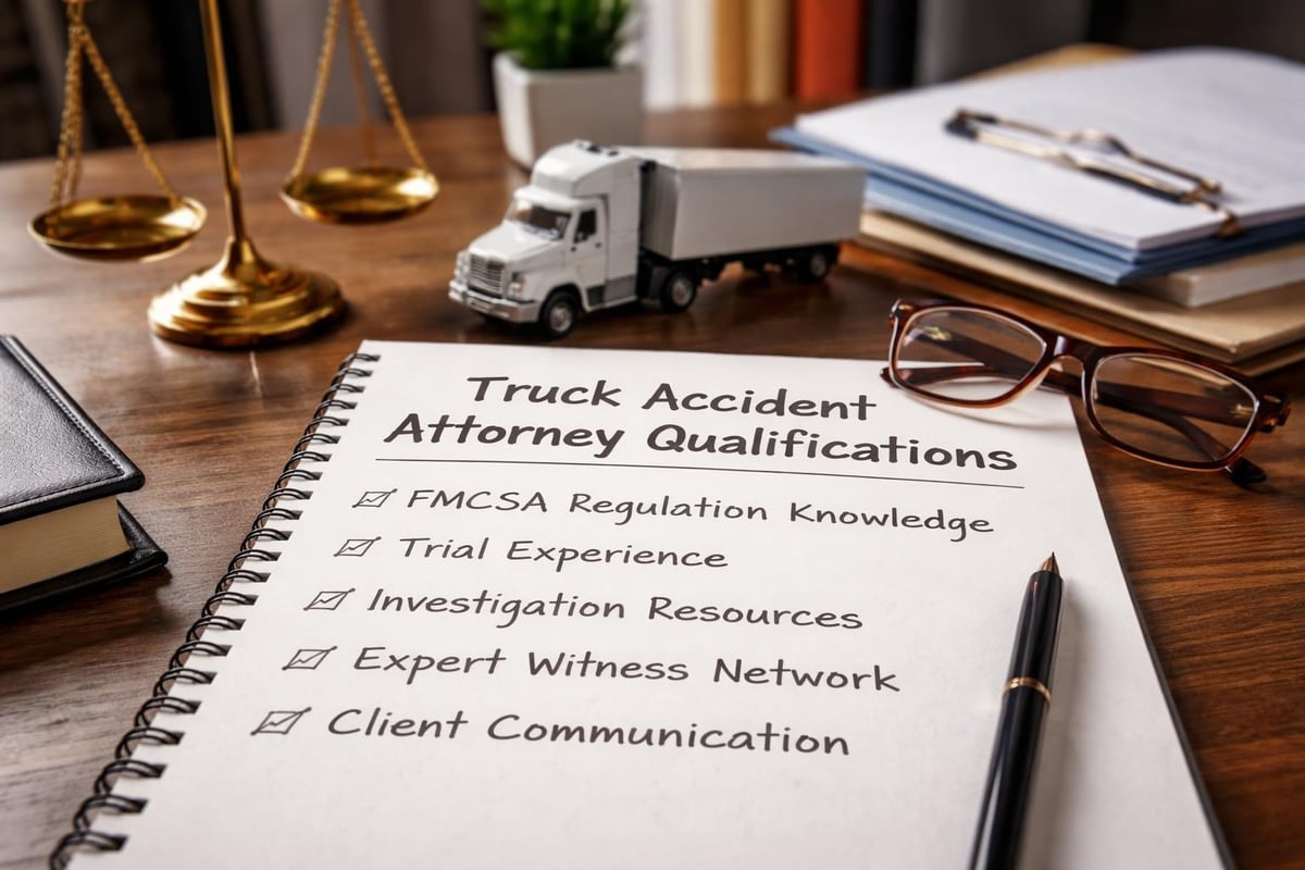 Attorney evaluation criteria