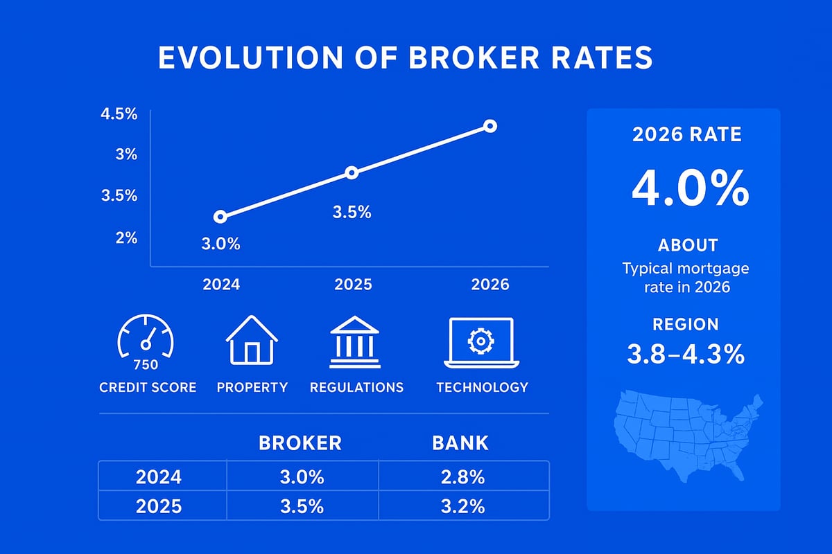 Understanding Broker Rates in 2026: Trends and Influences