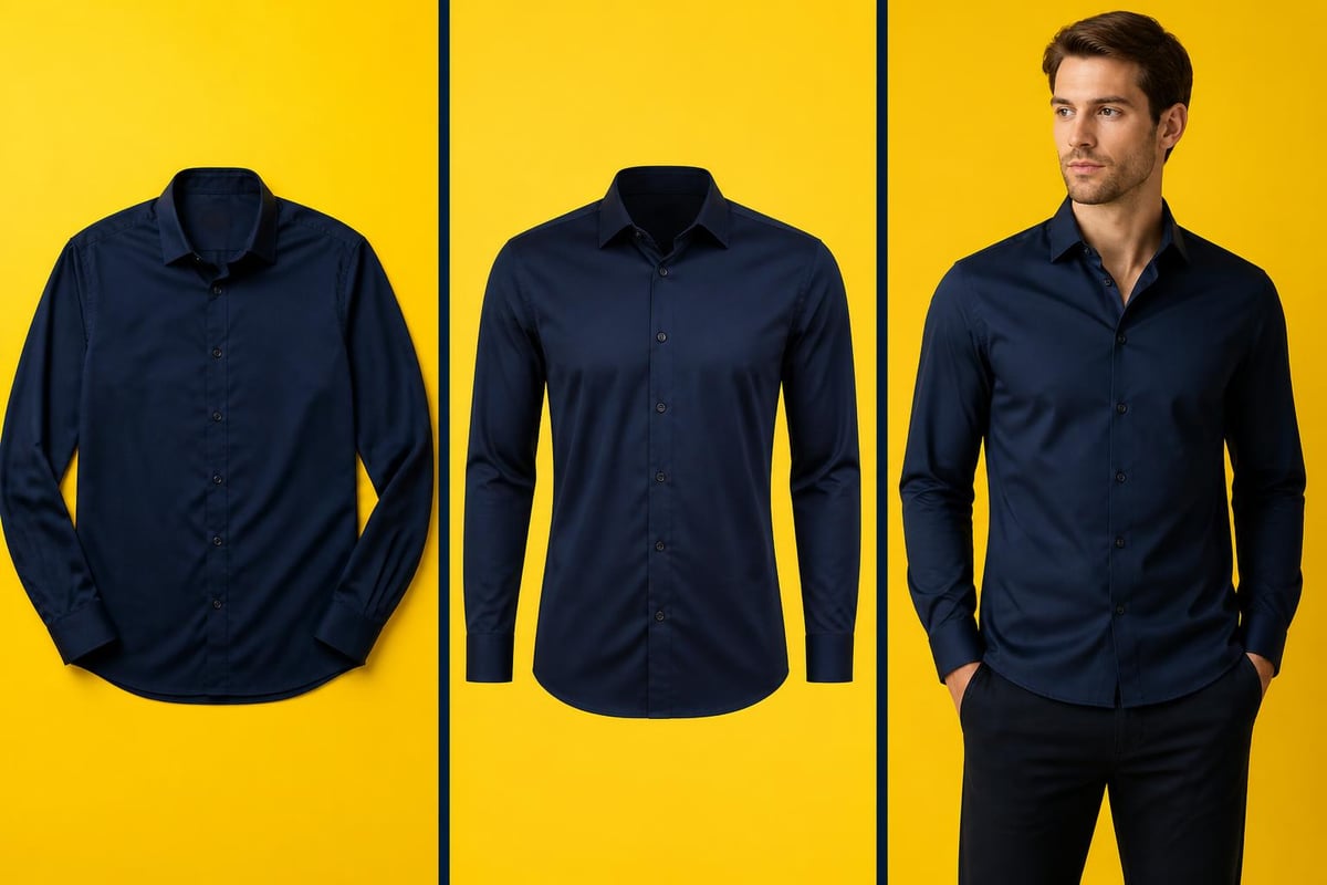 Photo apparel display methods comparison