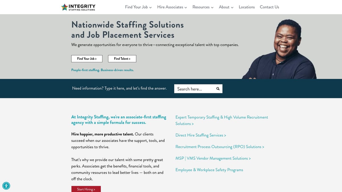 7 Essential Warehouse Staffing Agencies Near Me for 2026 - Integrity Staffing Solutions