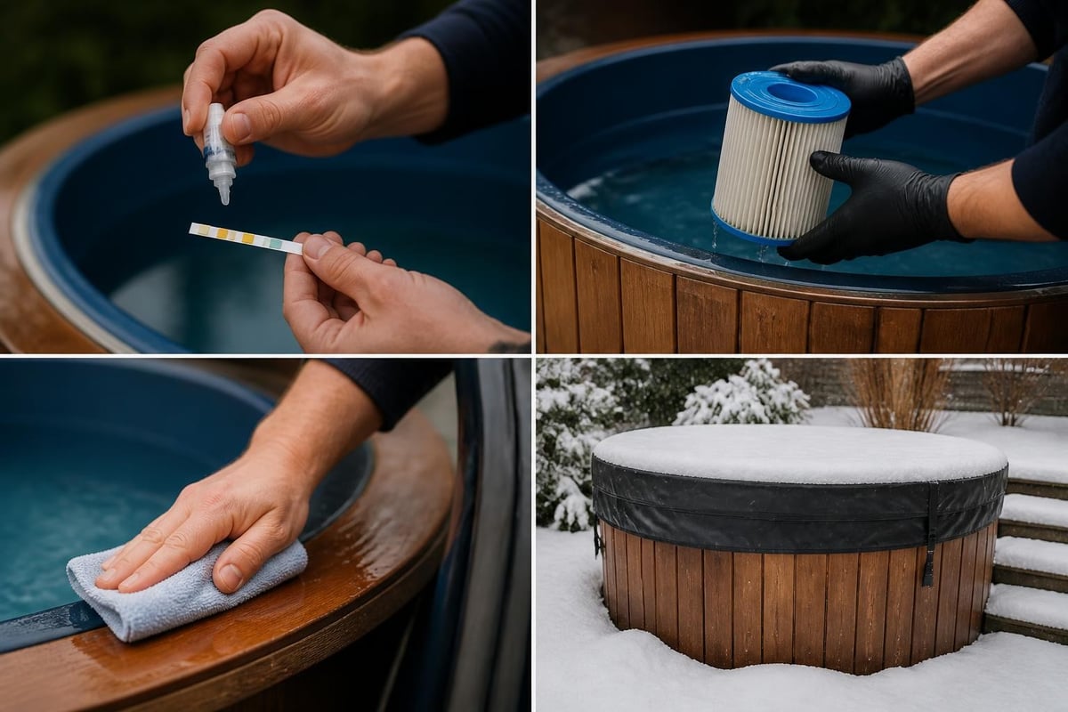 Plunge tub maintenance workflow