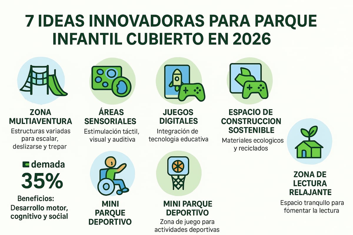7 Ideas De Parque Infantil Cubierto Para Diversión En 2026