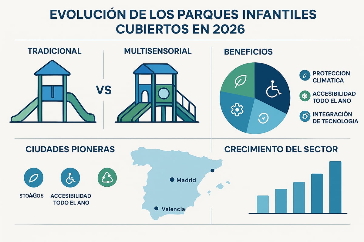 Tendencias y Beneficios de los Parques Infantiles Cubiertos en 2026