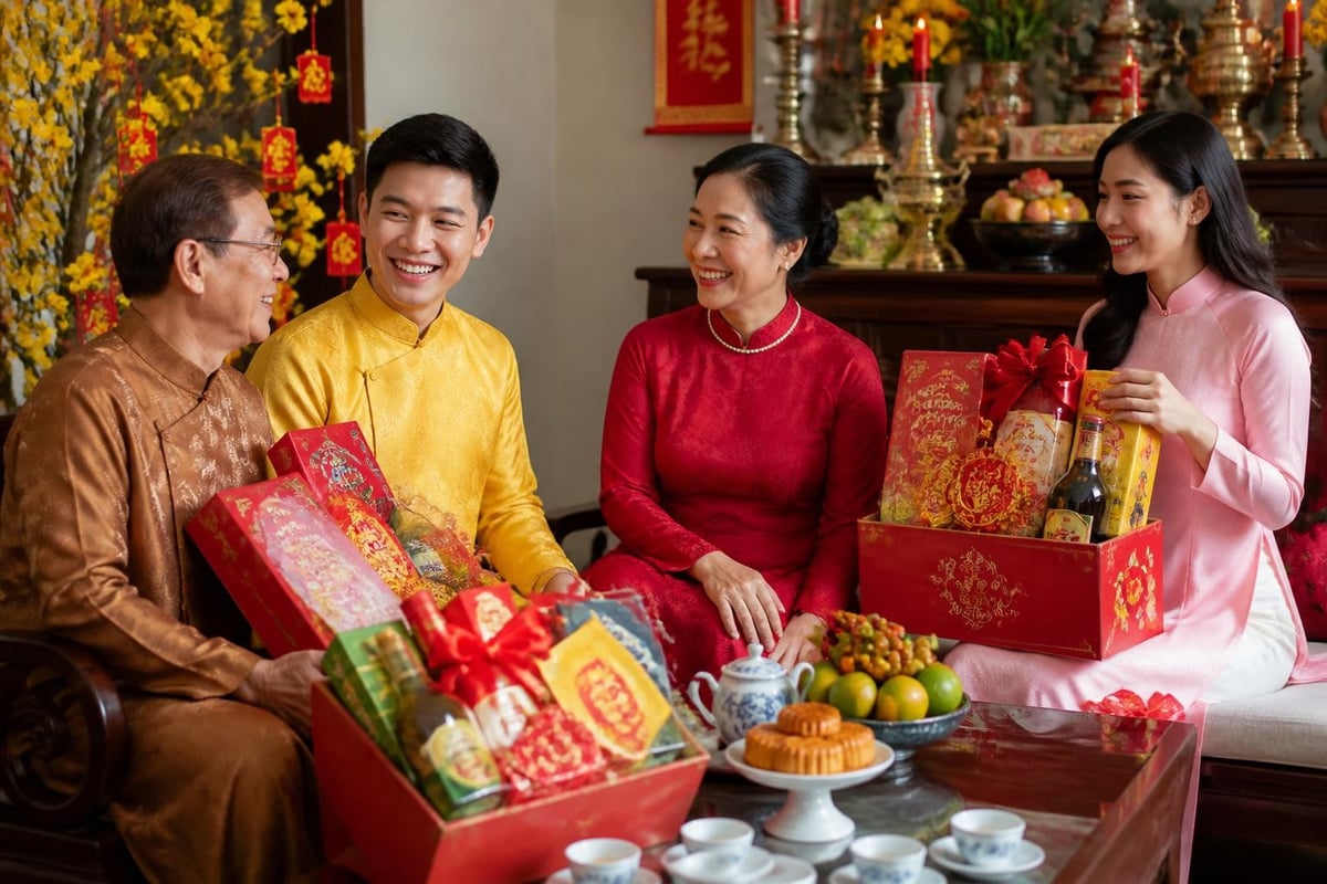 Quà Tặng Việt: Nghệ Thuật Trao Gửi Giá Trị Văn Hóa 2 Traditional Vietnamese festival gifts