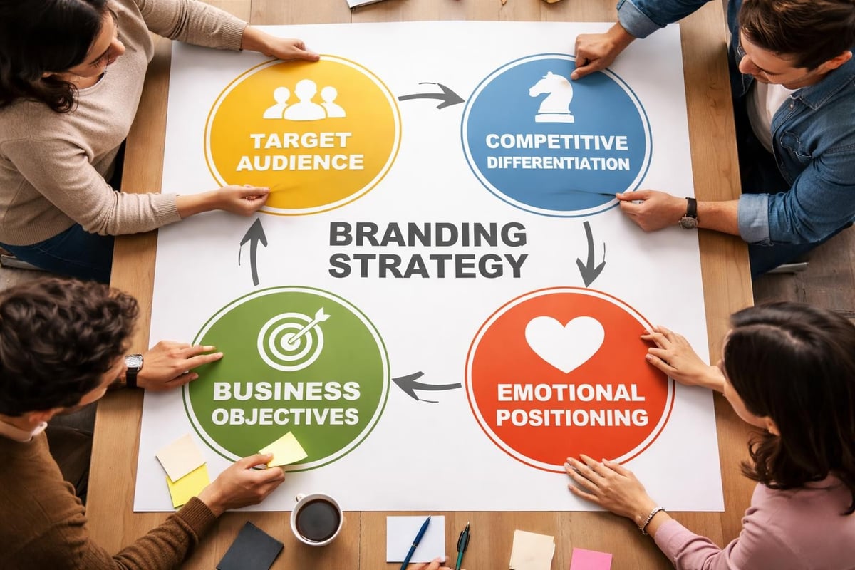 Brand strategy components