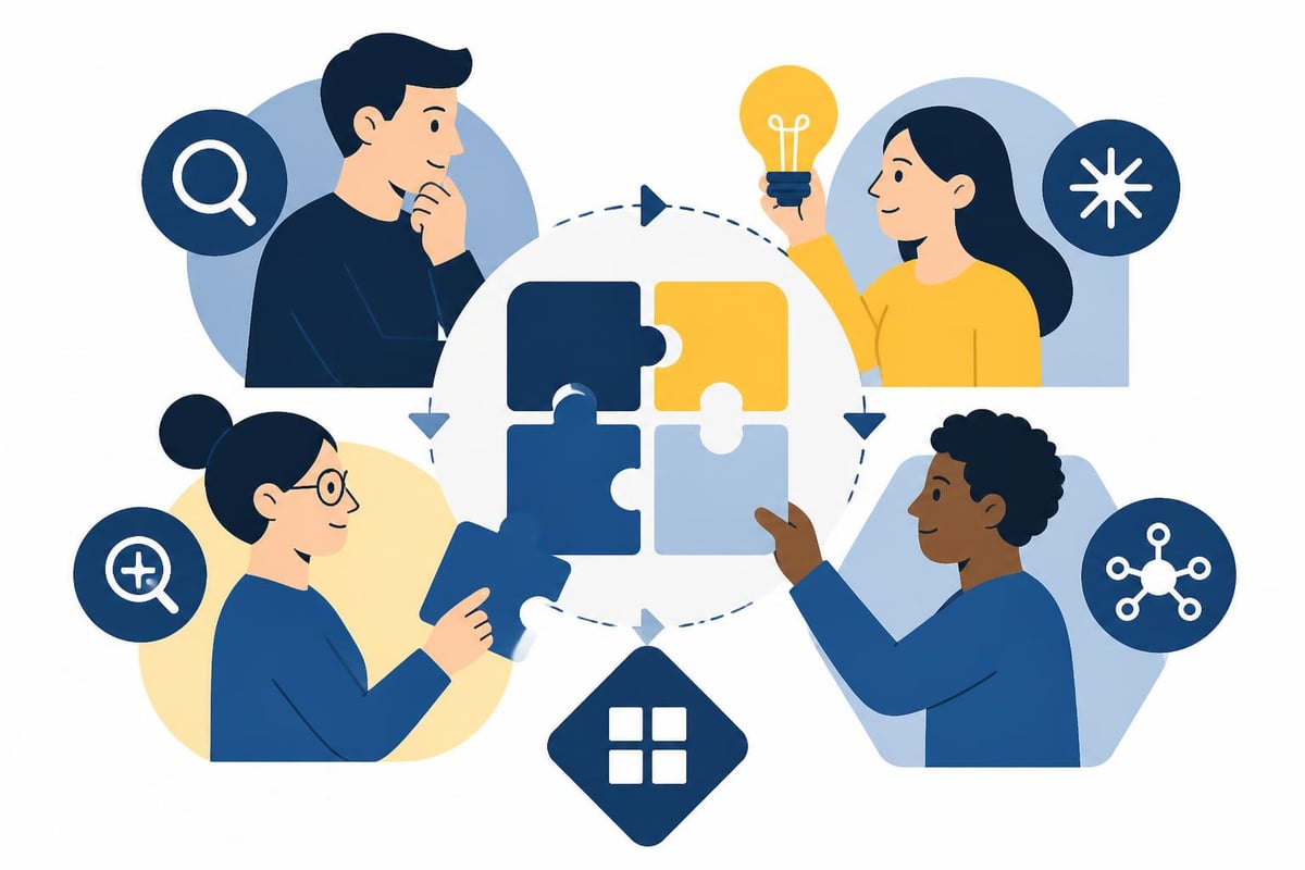 Problem Solving Training: Build Critical Skills for 2026 4 Team problem solving collaboration
