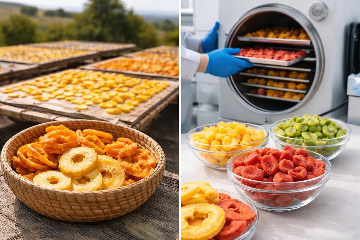 Dried fruit preservation methods