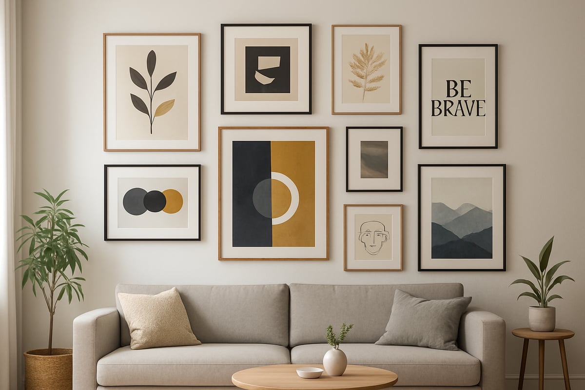 9 Creative Wall With Posters Ideas to Transform Your Space 2025