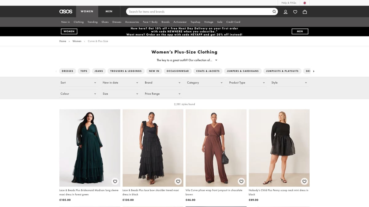9 Essential Plus Size Cheap Clothes Online Picks for 2025 - ASOS Curve