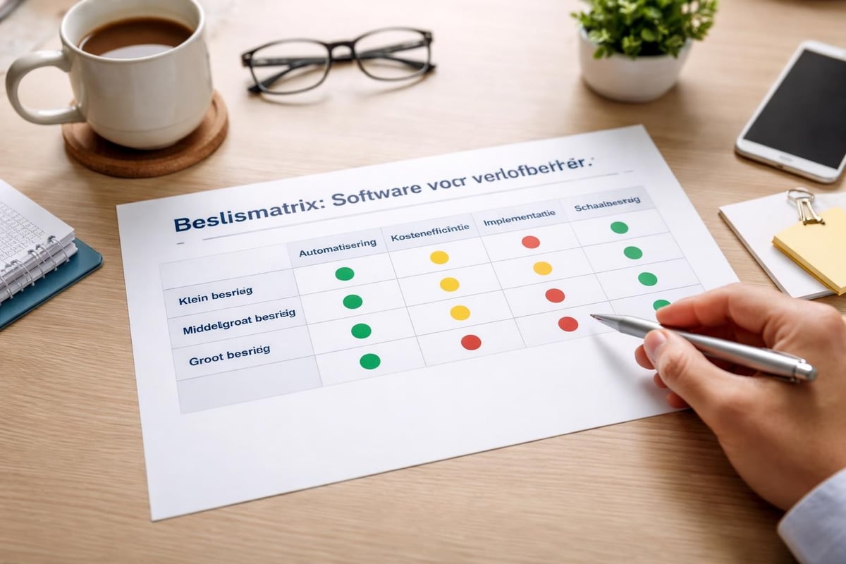 Vergelijkingscriteria verlofregistratie