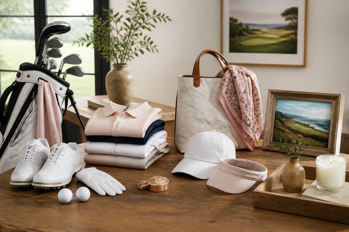 Golf equipment and apparel essentials