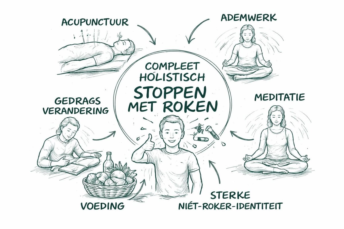 Holistische aanpak stoppen met roken