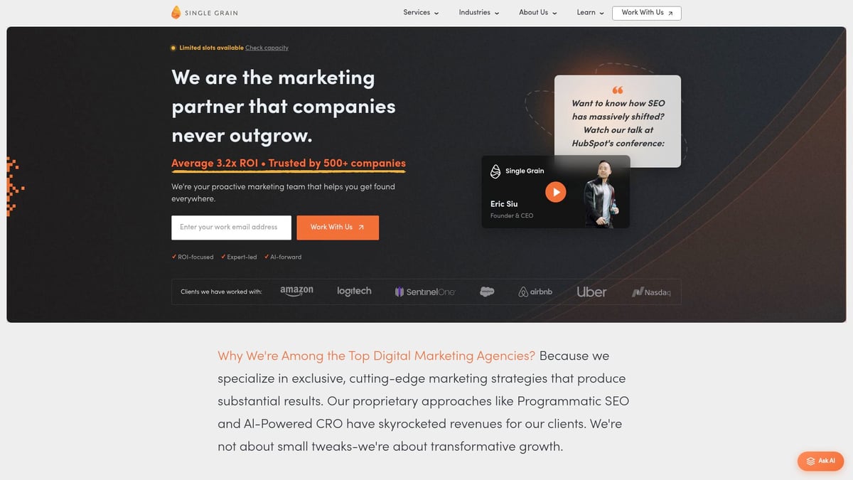 12 Best Content Creation Companies to Watch in 2025 - Single Grain