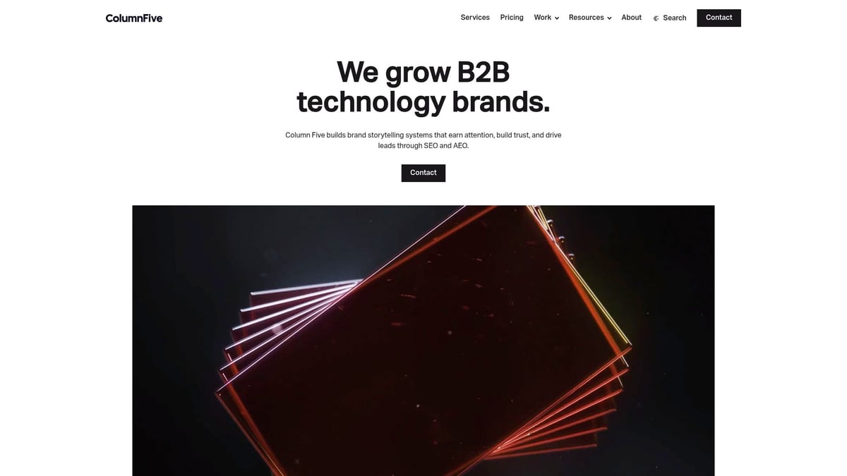 12 Best Content Creation Companies to Watch in 2025 - Column Five