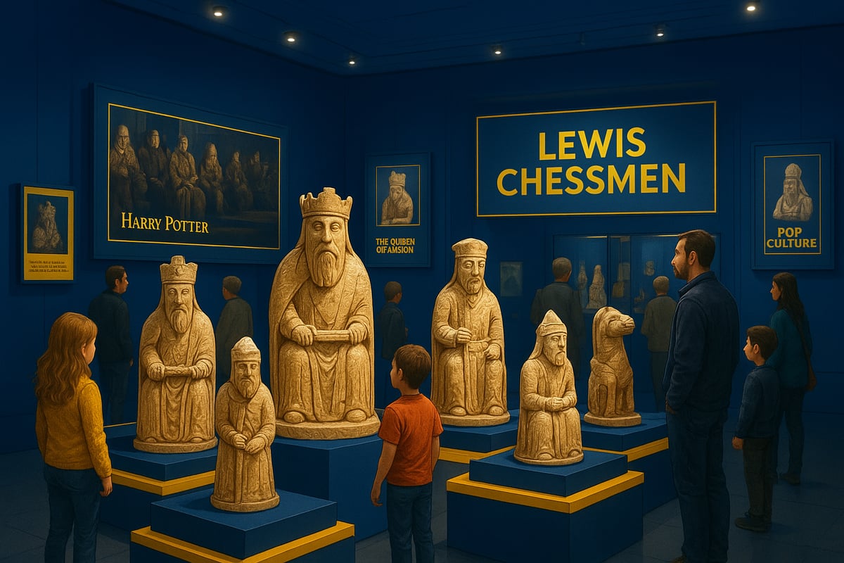The Lewis Chess Pieces in Popular Culture and Media