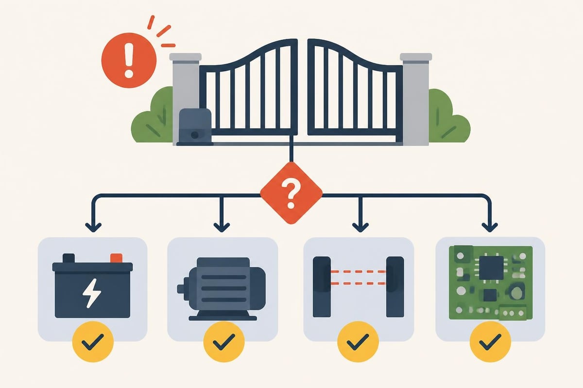 Automatic Gate Electrical System Diagnosis