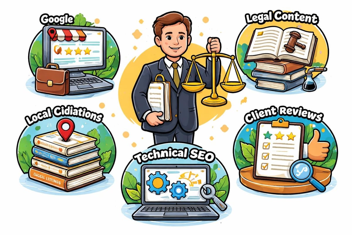 Law firm SEO ranking factors
