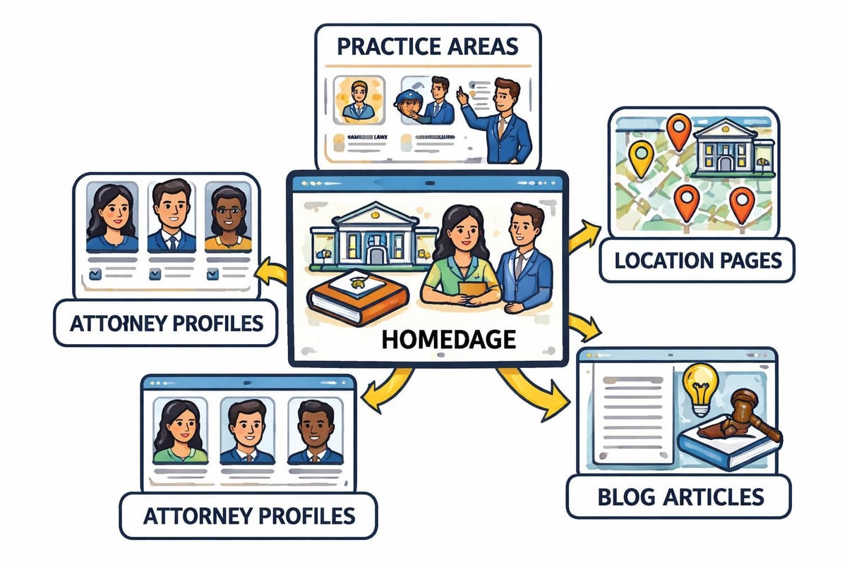 Legal content hierarchy