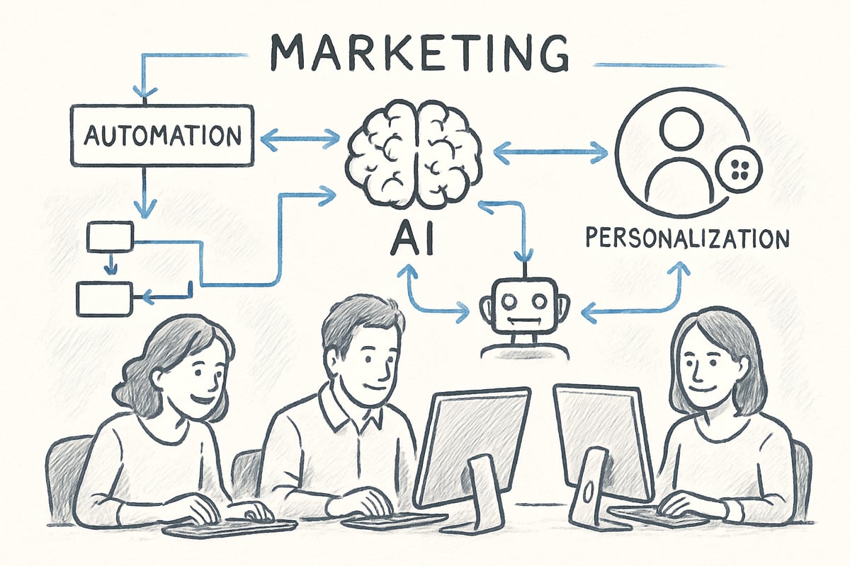 Integrating Automation, AI, and Personalization in Marketing Processes