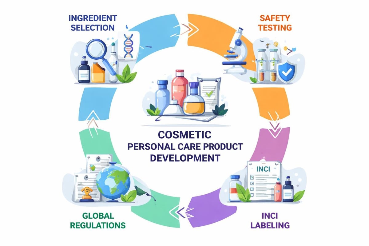 Cosmetic formulation regulatory compliance