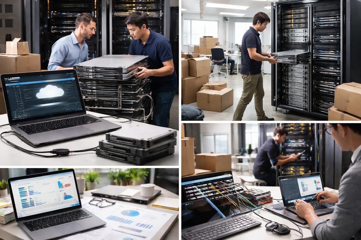 Infrastructure IT d&eacute;m&eacute;nagement