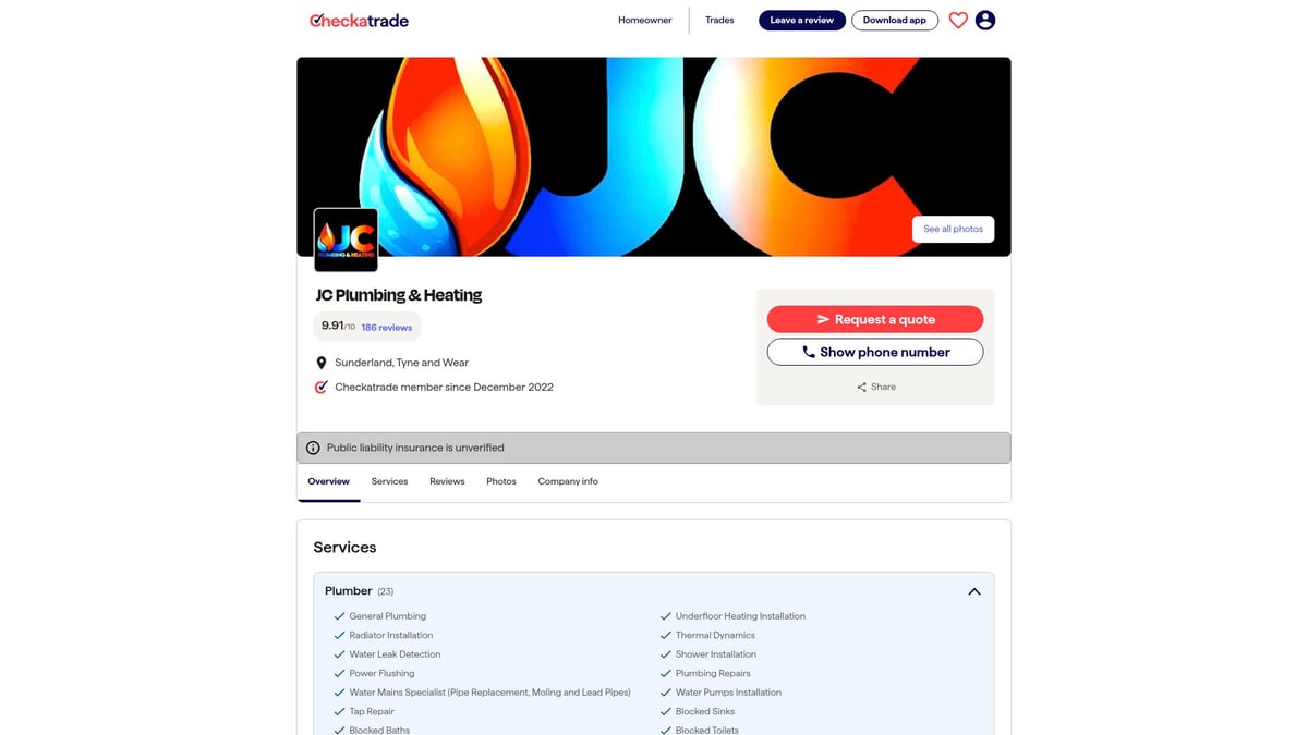 Top 7 Plumber Newcastle Experts To Hire In 2026 - JC Plumbing & Heating