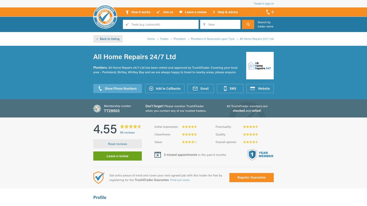 Top 7 Plumber Newcastle Experts To Hire In 2026 - All Home Repairs 24/7 Ltd
