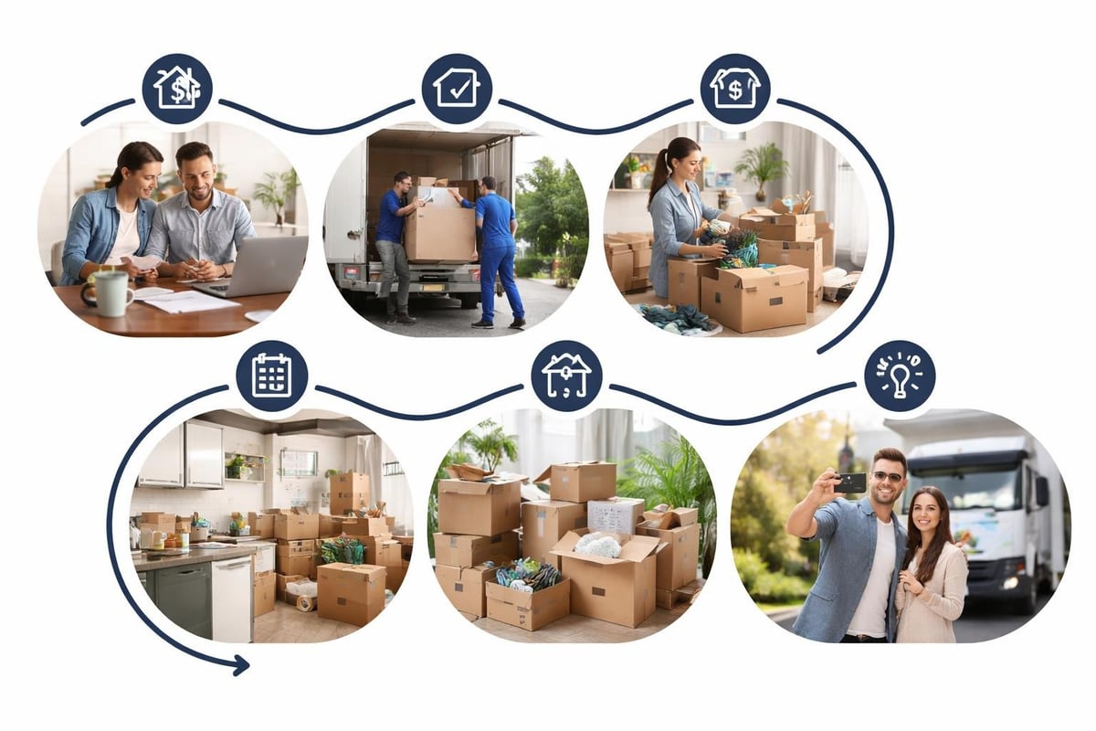 Moving preparation timeline