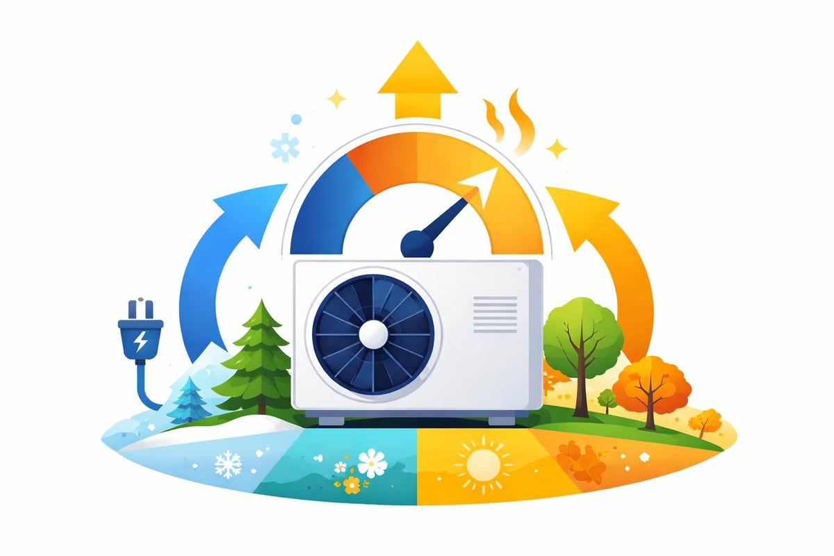 Leistungskennzahlen Wärmepumpe – COP, SCOP, JAZ erklärt