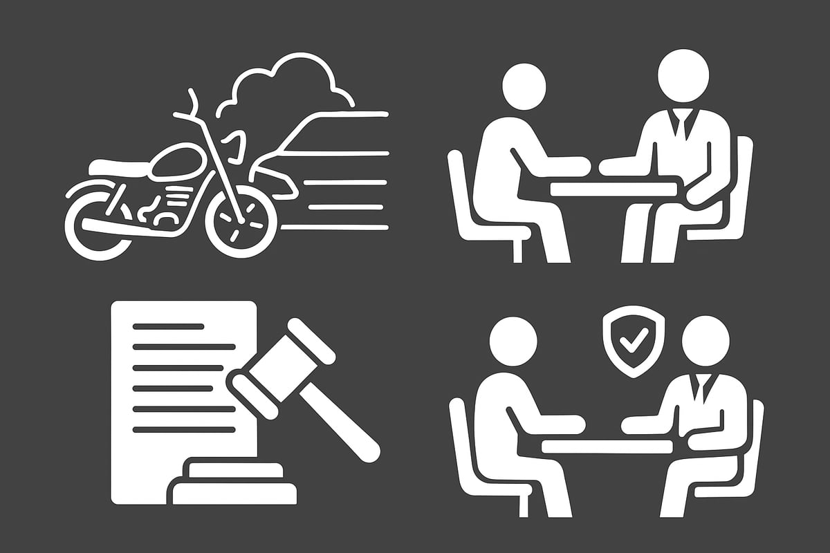 오토바이 사고 합의금 실제 사례 분석