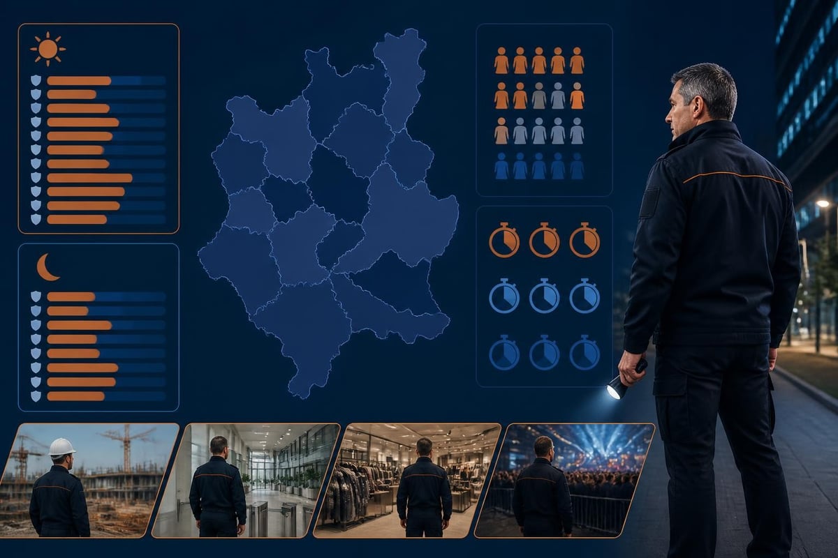 Mappa tariffe vigilanza Lombardia