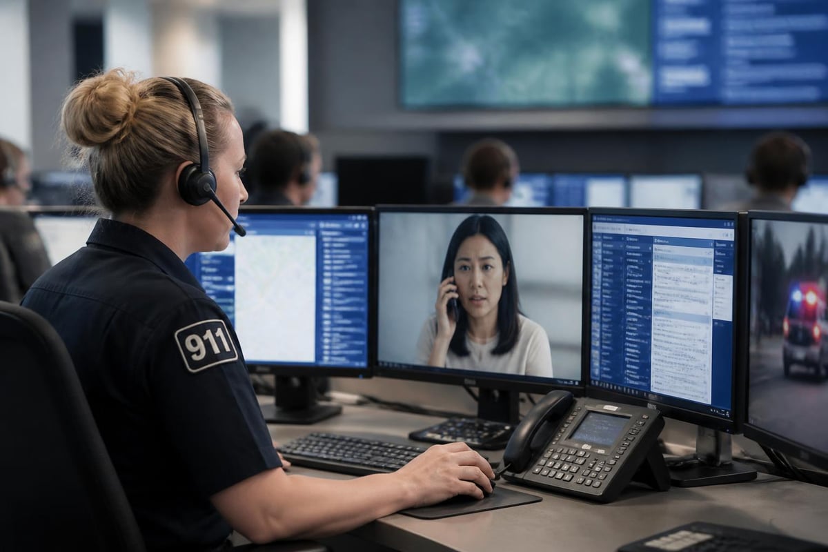 Emergency dispatch workflow