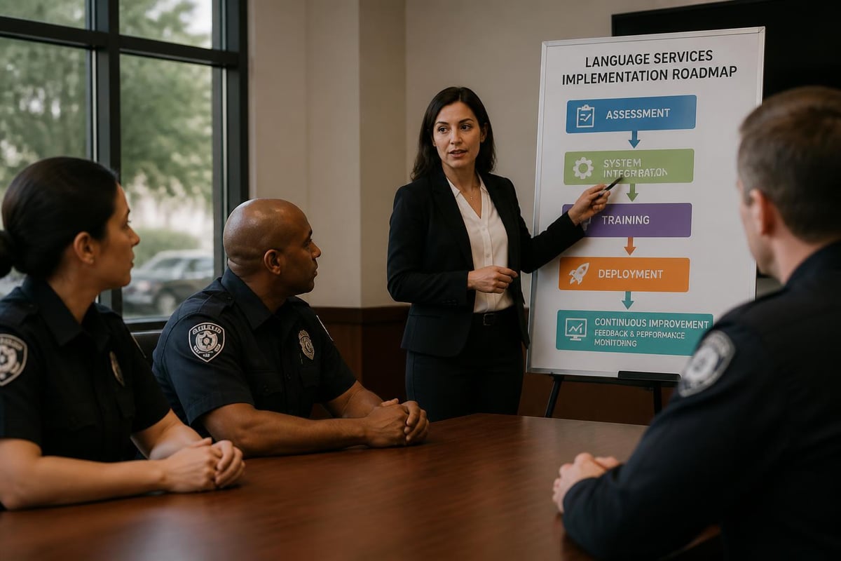 Language service implementation
