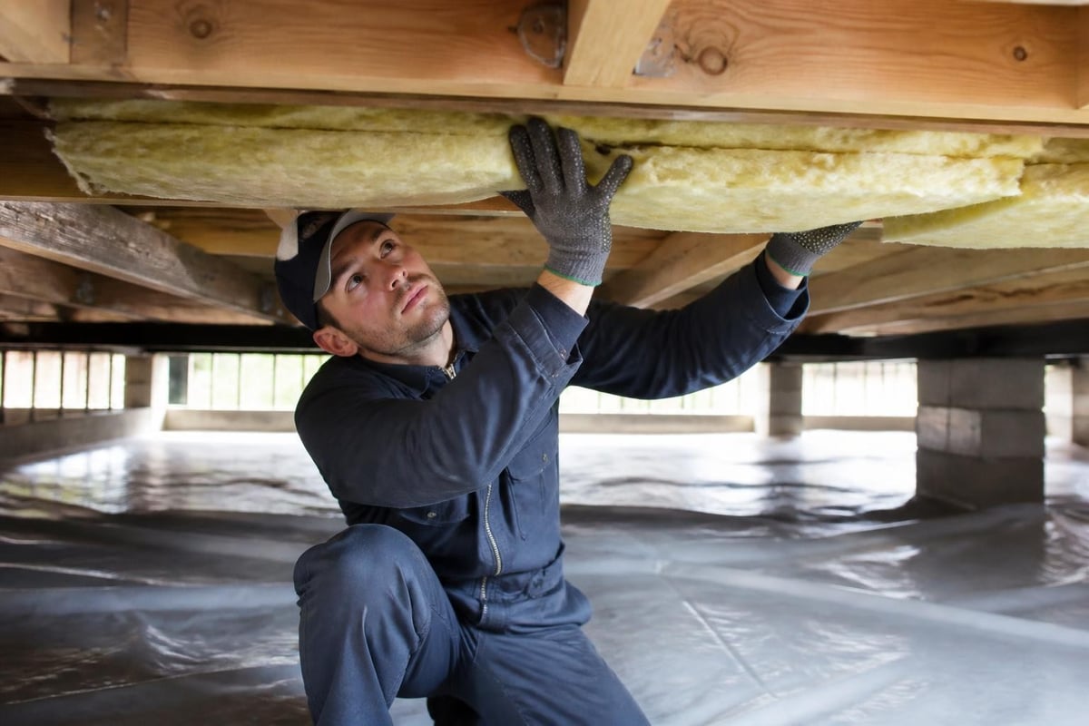 Underfloor moisture management