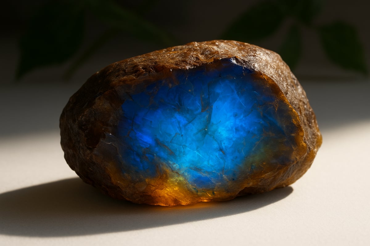 The Origins and History of Blue Amber