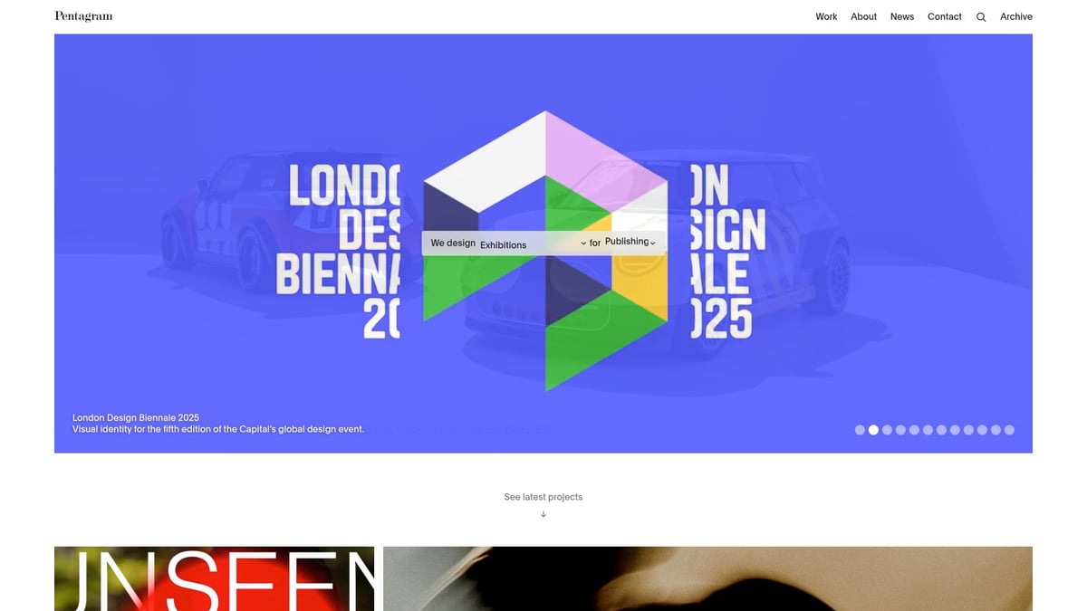 7 Inspiring Companies Design Trends to Watch in 2025 - Pentagram: Timeless Multidisciplinary Design
