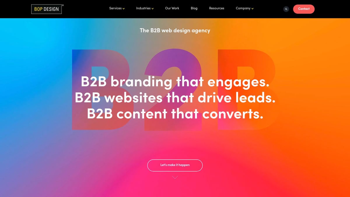 7 Inspiring Companies Design Trends to Watch in 2025 - Bop Design: B2B Web Design and Content Marketing