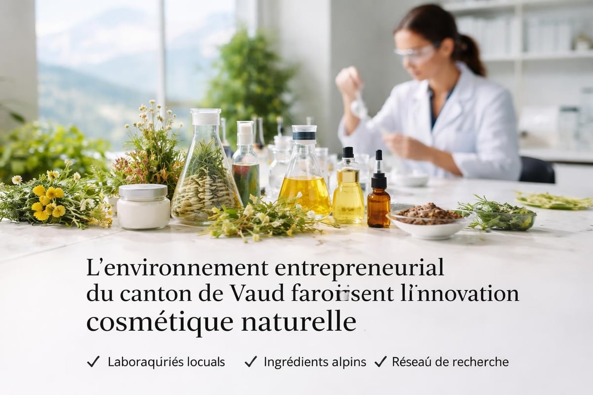 Écosystème cosmétique vaudois
