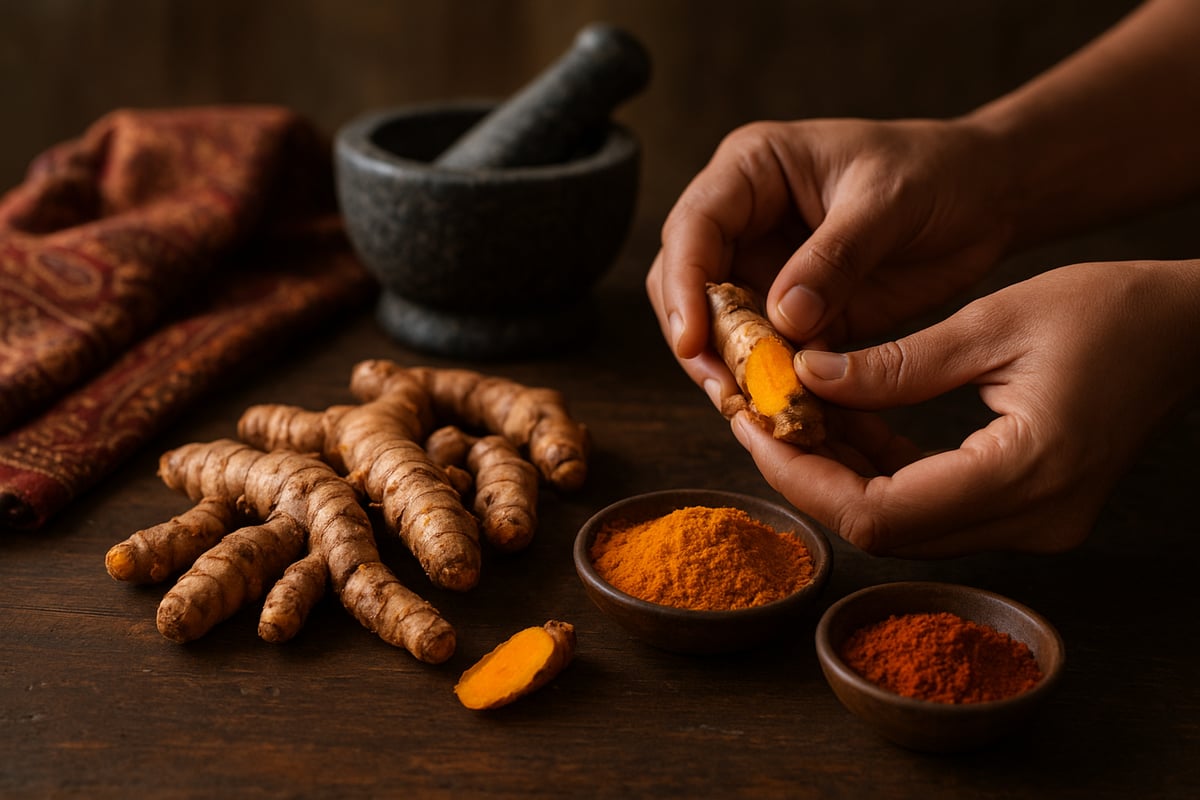 Histoire et Origines du Curcuma