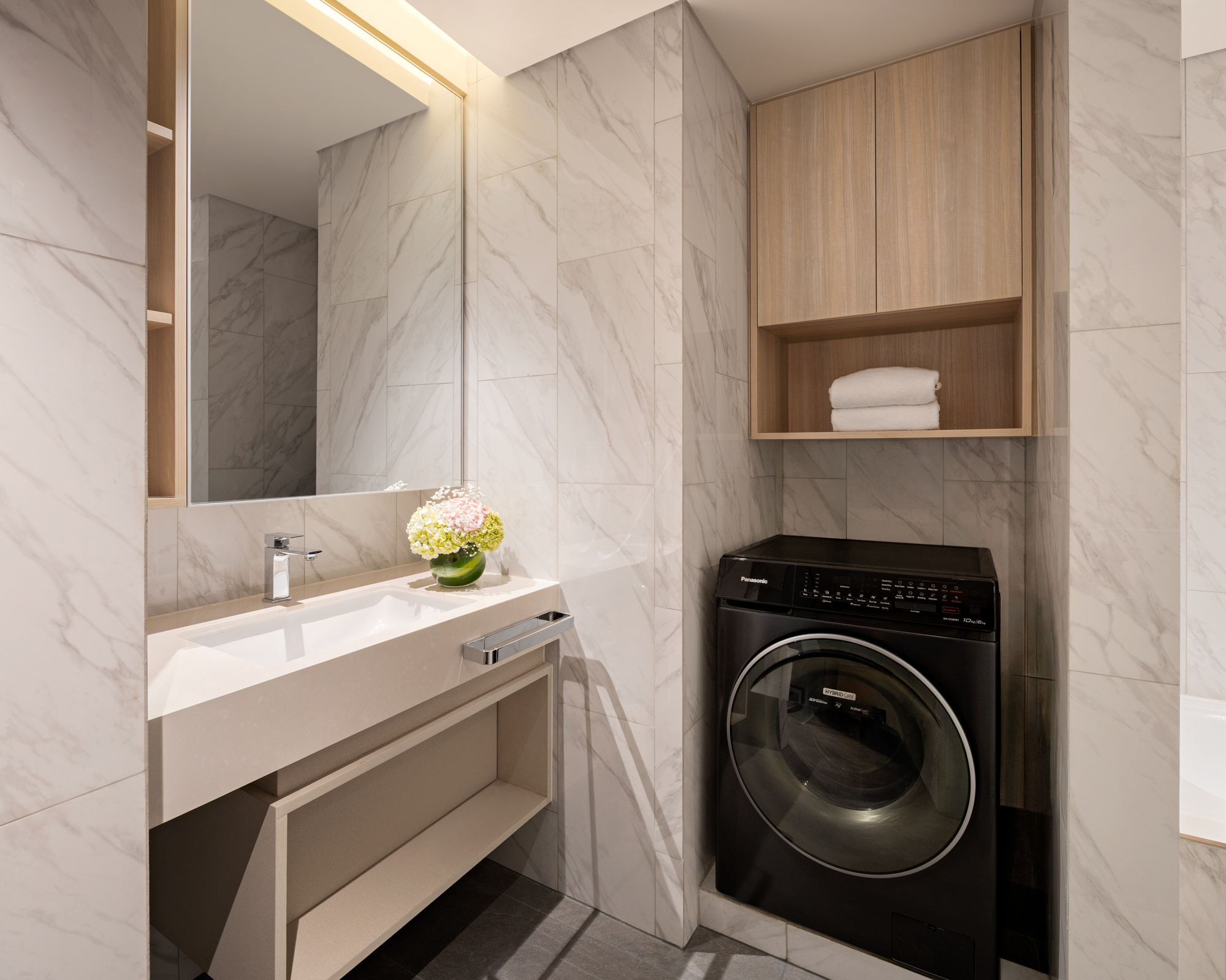 Laundry area in Swiss Signature Studio 